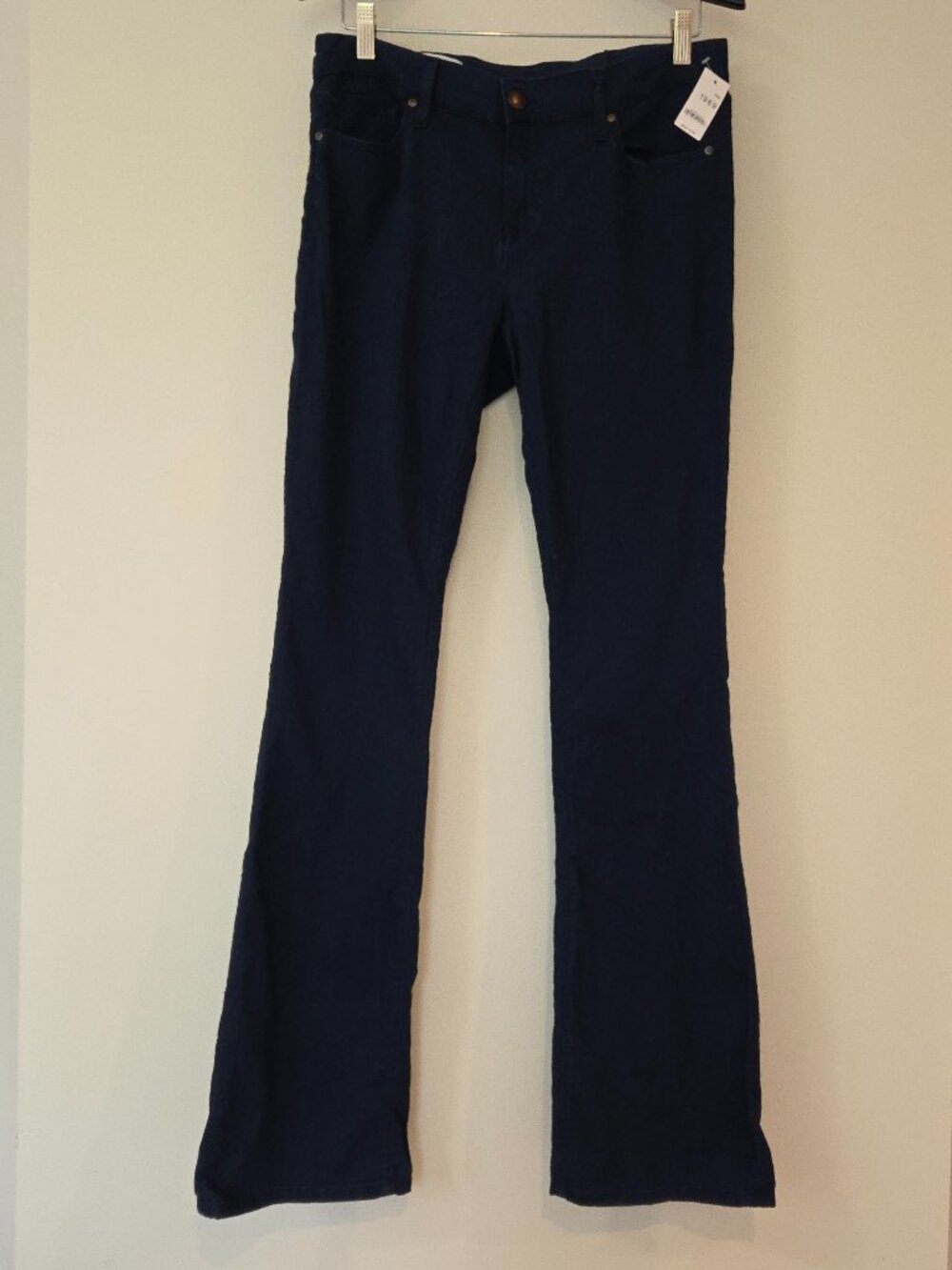 Gap 1969 Skinny Boot Jeans Dark Indigo Size 32/14 NWT